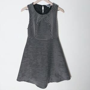 New Look Maternity Striped Black White Sleeveless Dress 12
